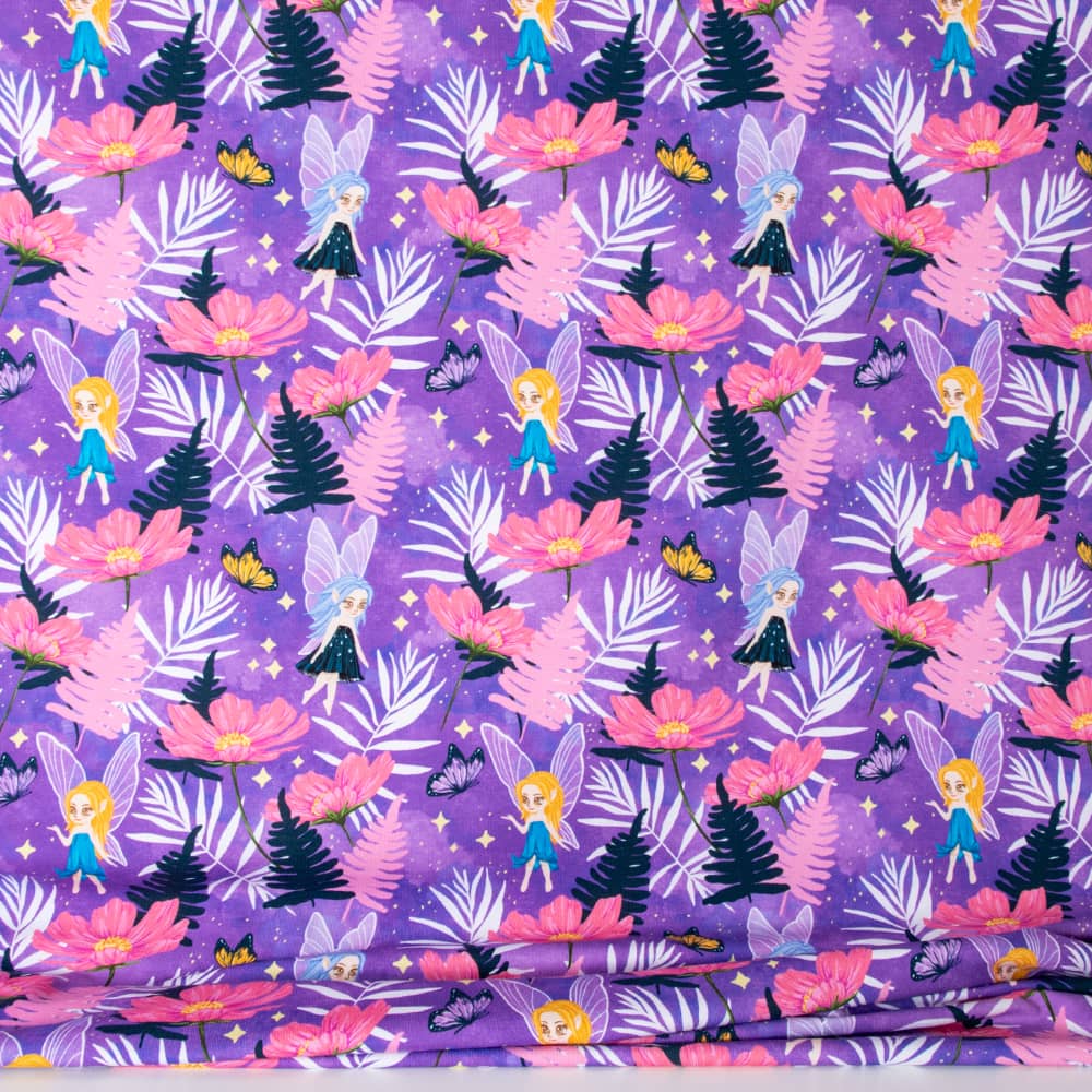 Vuorella kangaskauppa - Keijut trikoo