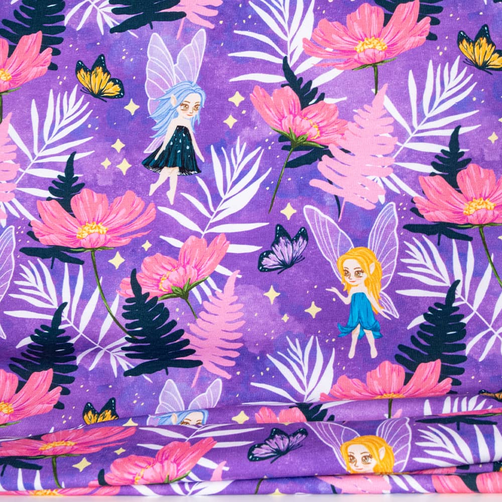 Vuorella kangaskauppa - Keijut trikoo