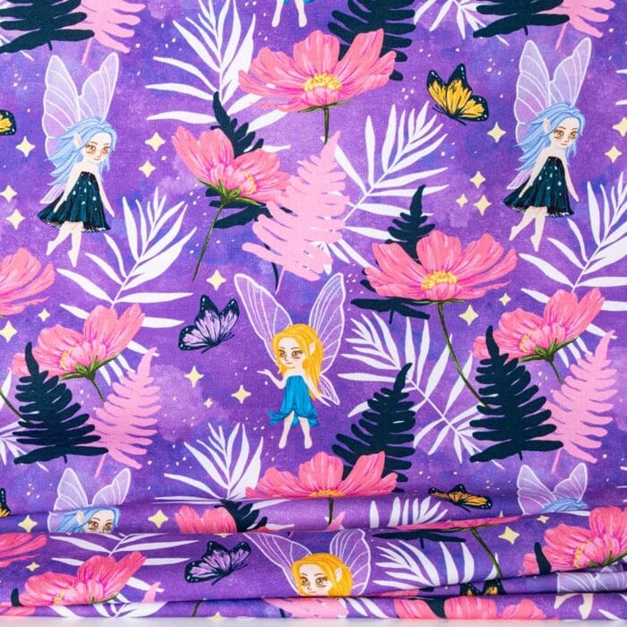 Vuorella kangaskauppa - Keijut trikoo