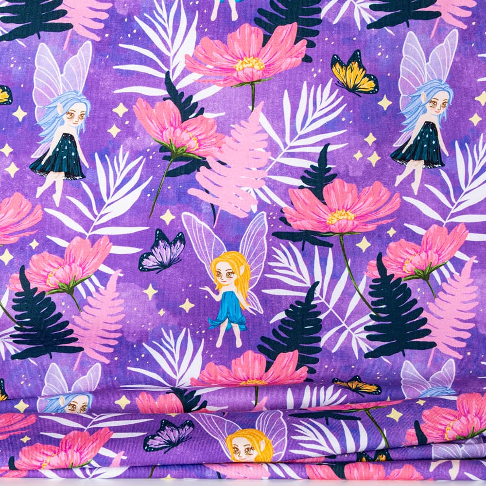 Vuorella kangaskauppa - Keijut trikoo