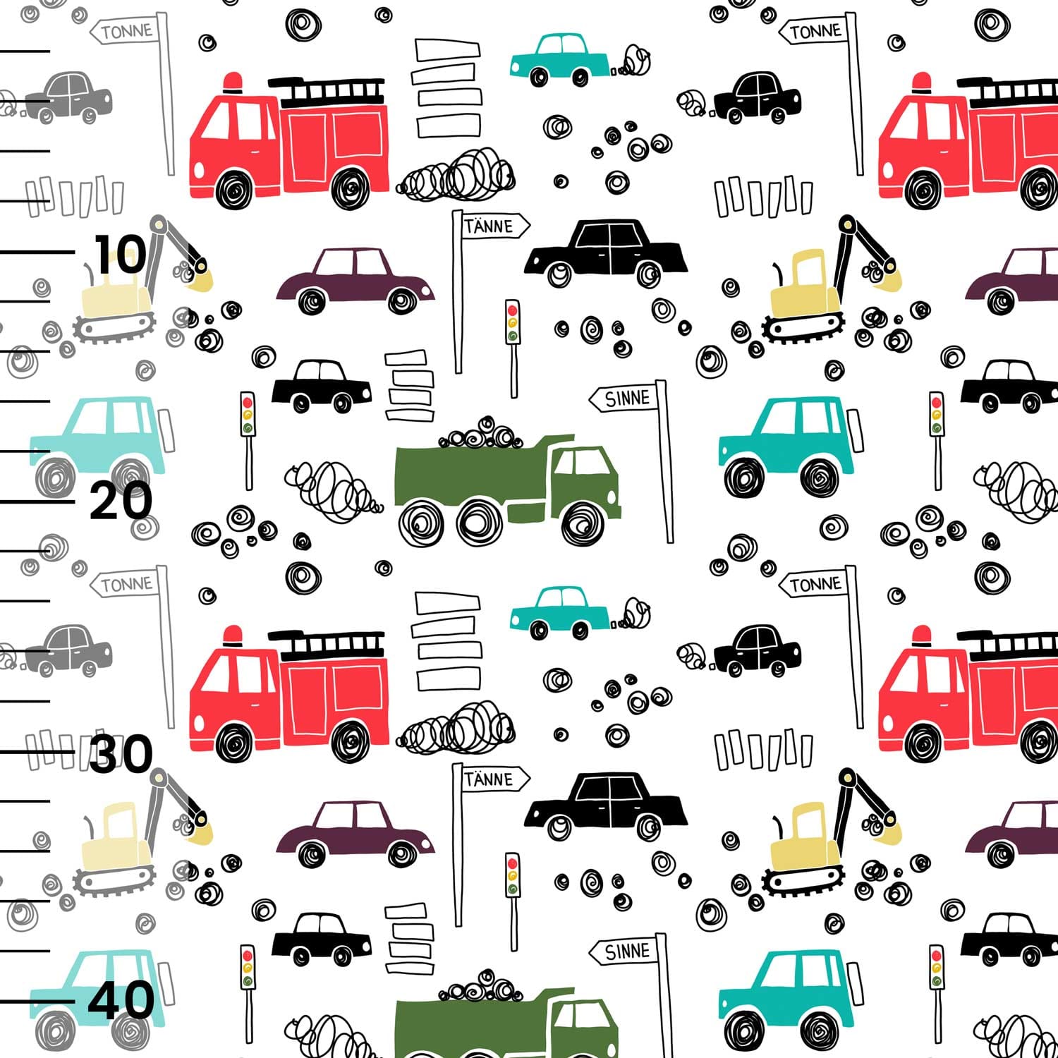 Vuorella kangaskauppa - Ruuhka trikoo