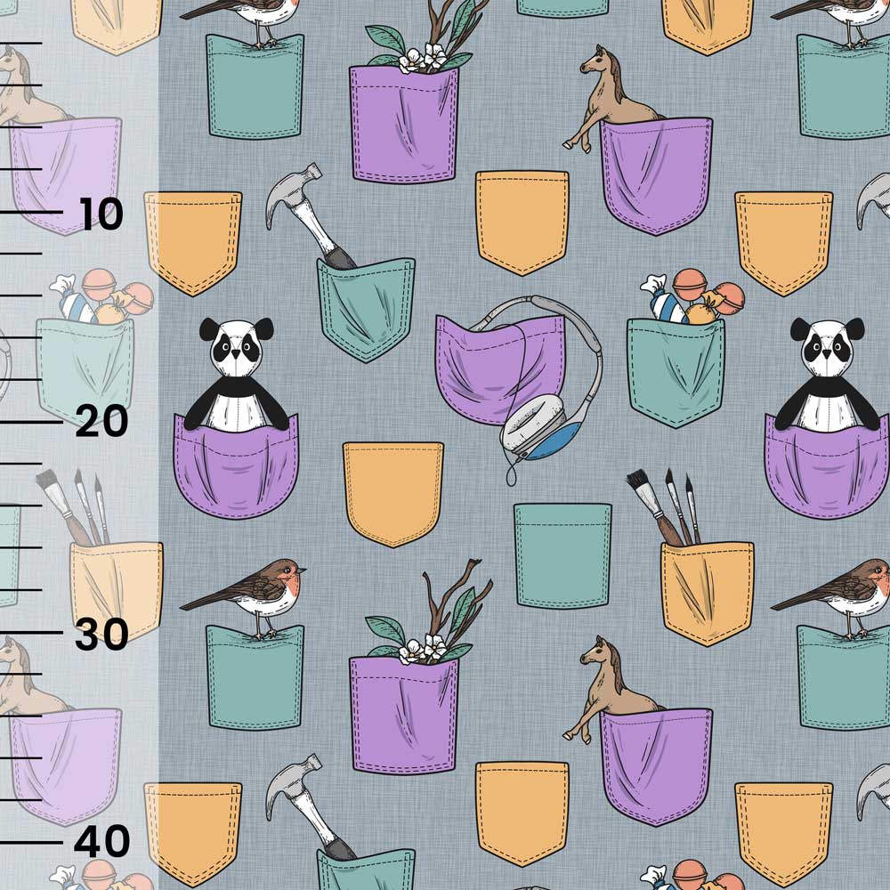 Vuorella kangaskauppa - Taskut joustocollege