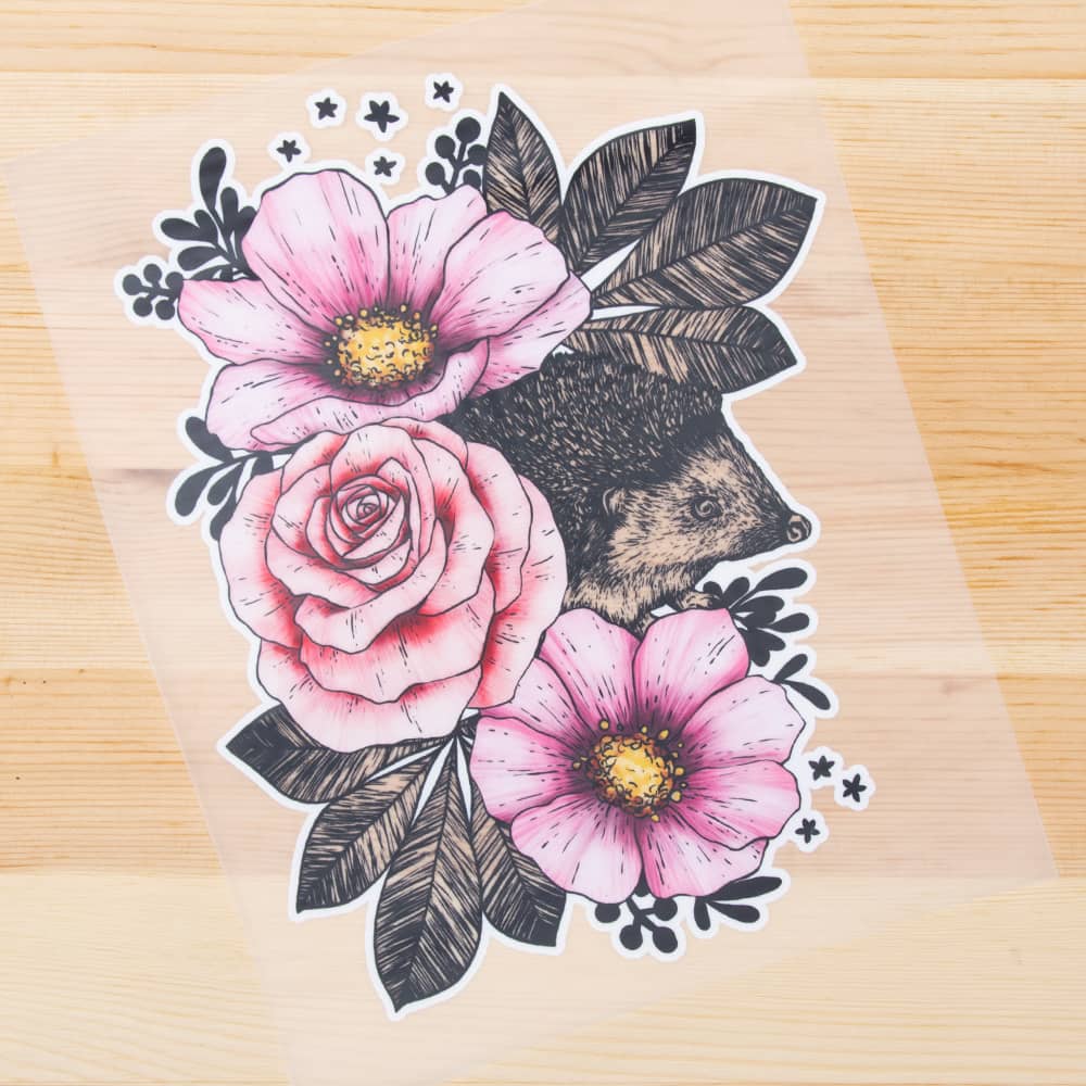 Vuorella kangaskauppa, silityskuvat - Muisto silityskuva