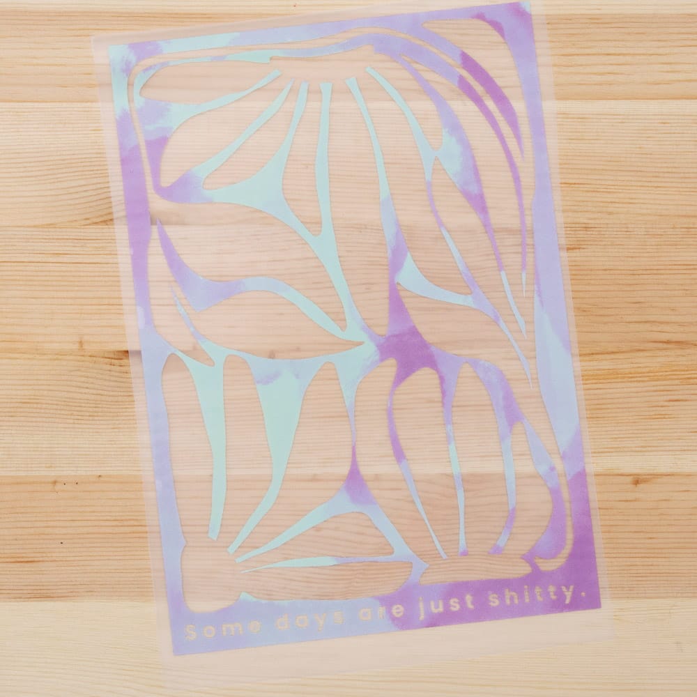 Vuorella kangaskauppa - Some days are.. silityskuva