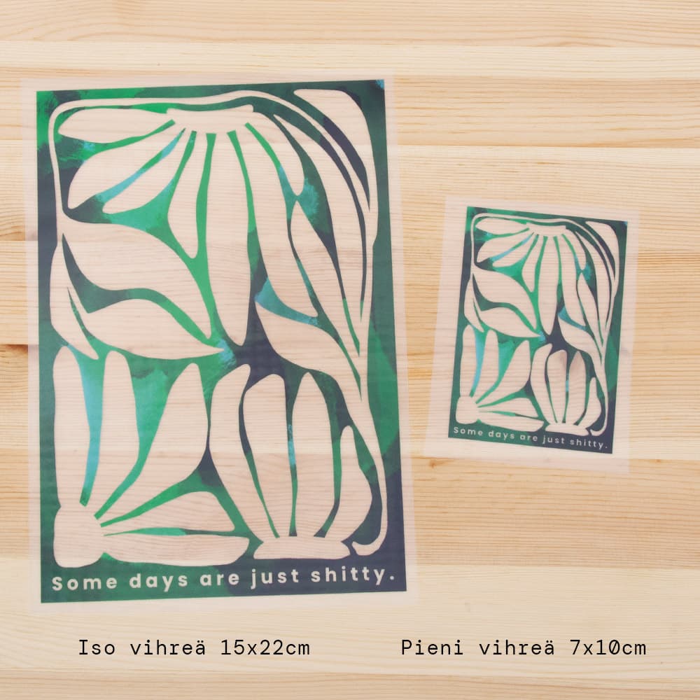 Vuorella kangaskauppa - Some days are.. silityskuva