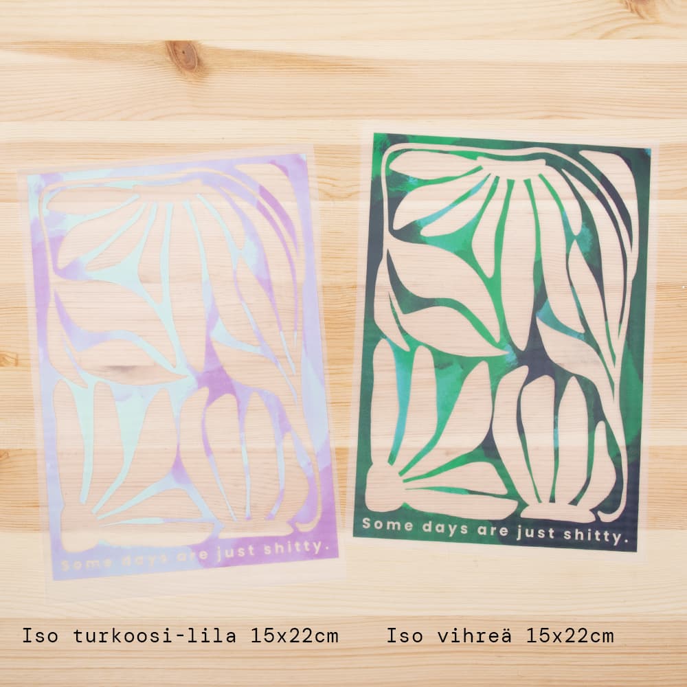 Vuorella kangaskauppa - Some days are.. silityskuva