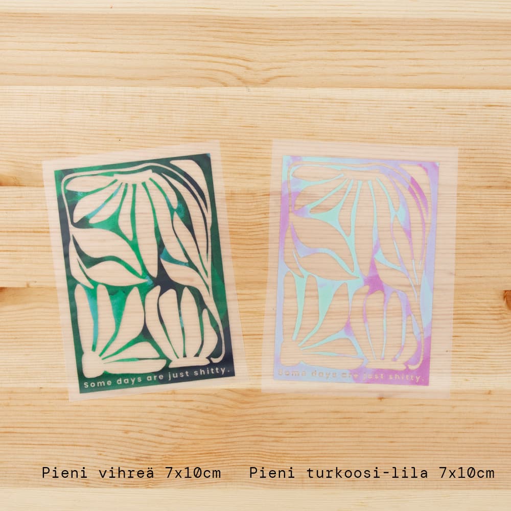 Vuorella kangaskauppa - Some days are.. silityskuva