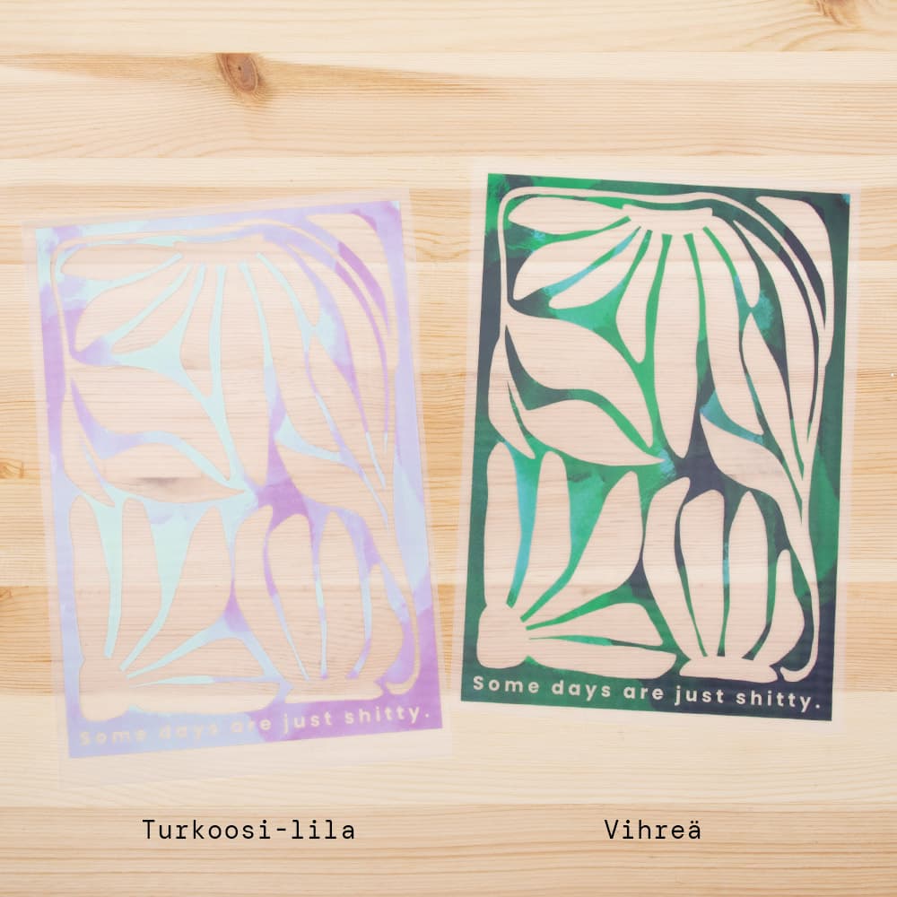 Vuorella kangaskauppa - Some days are.. silityskuva