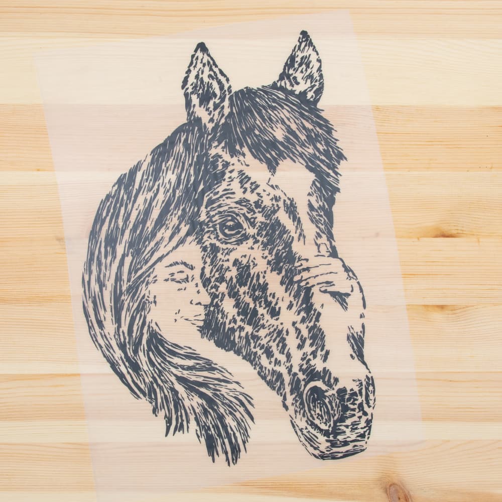 Vuorella kangaskauppa, silityskuvat - Tähti silityskuva