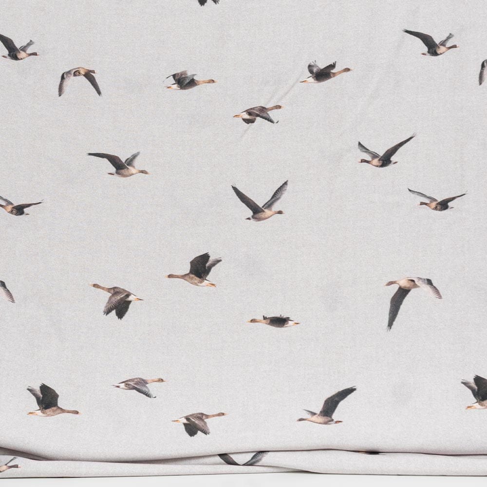 Vuorella kangaskauppa, joustamattomat kankaat - Muutto tencel harmaa