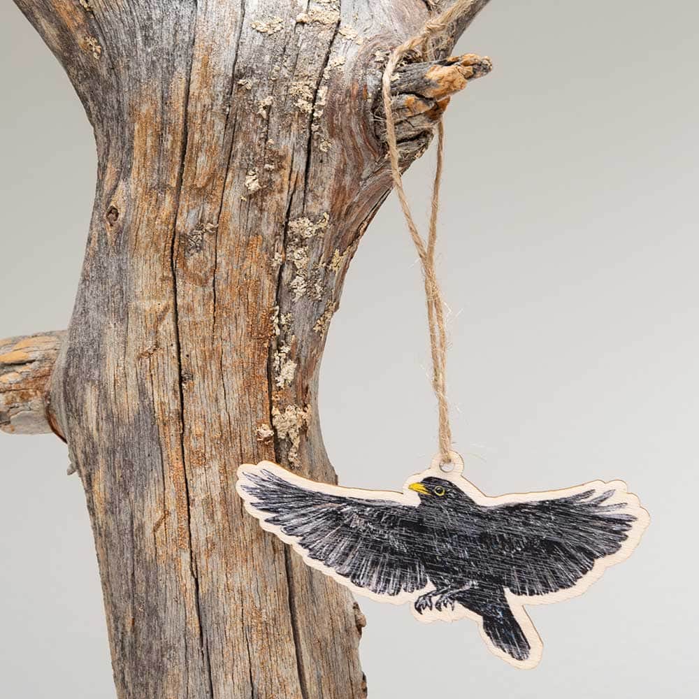 Vuorella kangaskauppa -Koristeet, koristelinnut