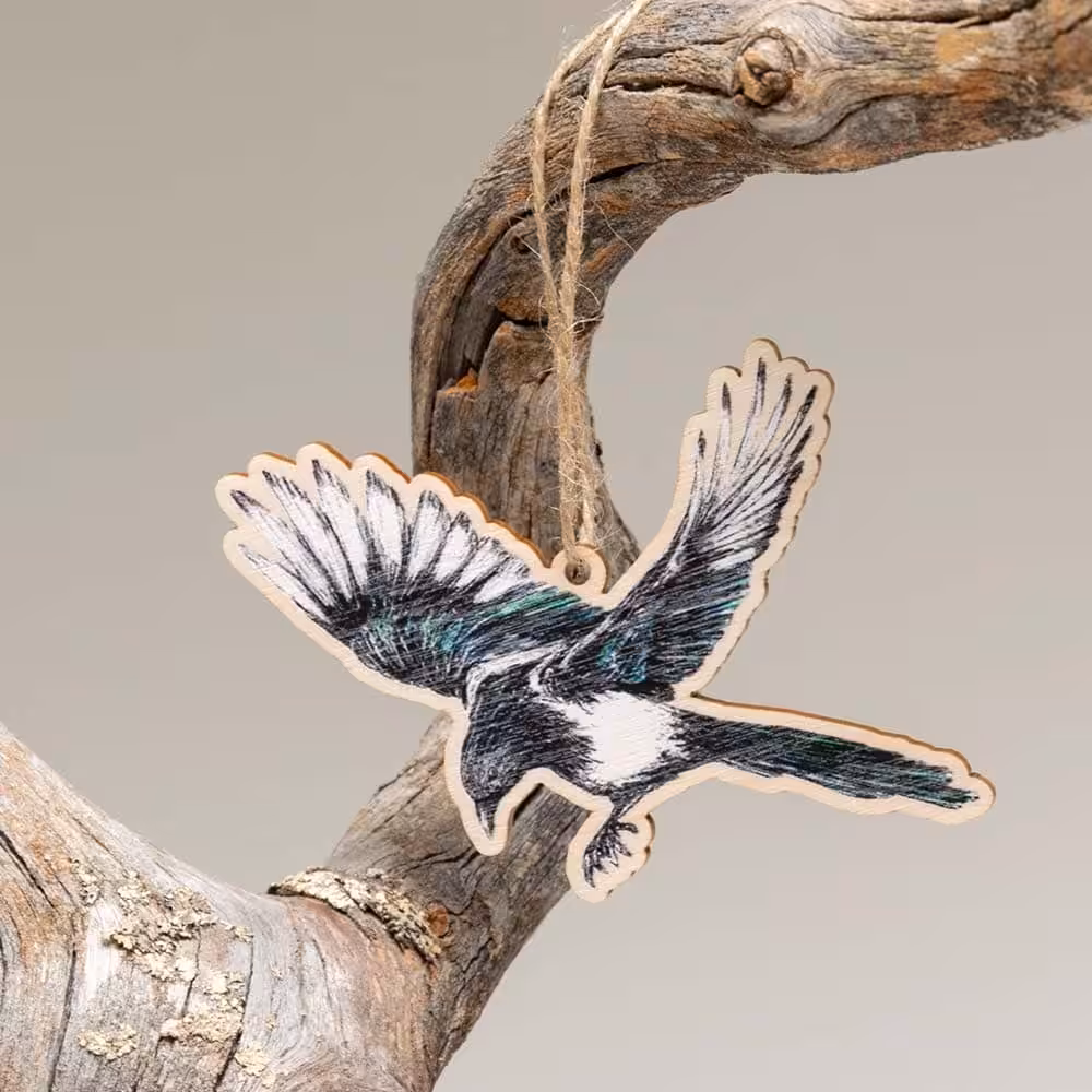 Vuorella kangaskauppa -Koristeet, koristelinnut