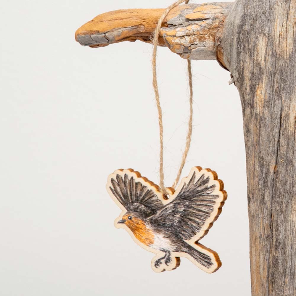 Vuorella kangaskauppa -Koristeet, koristelinnut