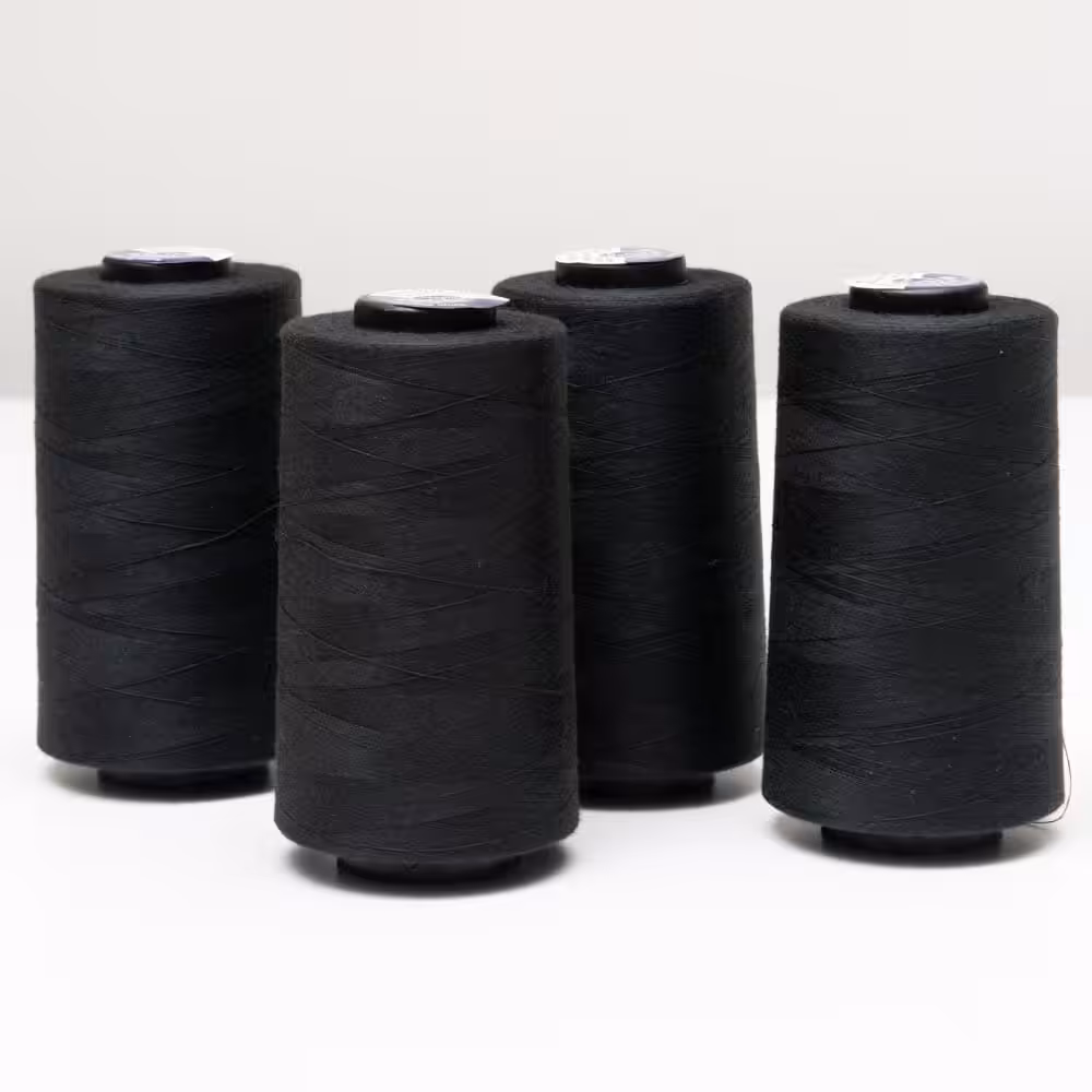 Vuorella kangaskauppa - Ompelutarvikkeet, Coats Moon saumurilanka, musta