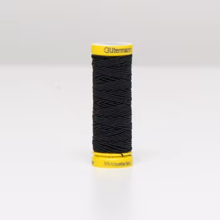 Vuorella kangaskauppa - Ompelutarvikkeet, Gütermann kuminauhalanka musta