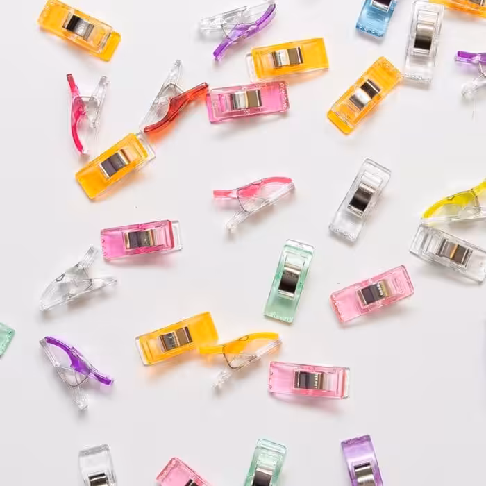 Vuorella kangaskauppa - Ompelutarvikkeet, Wonder Clips kangasklipsut