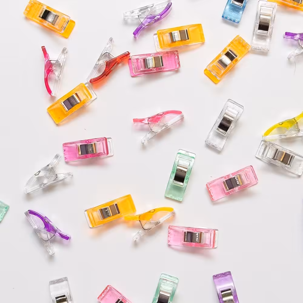 Vuorella kangaskauppa - Ompelutarvikkeet, Wonder Clips kangasklipsut