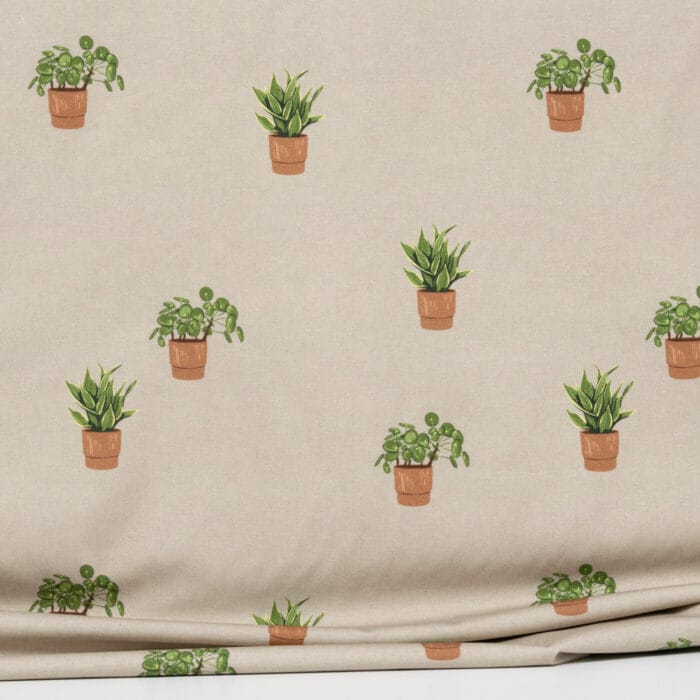 Vuorella kangaskauppa – Ikkunalaudalla pellava trikoo