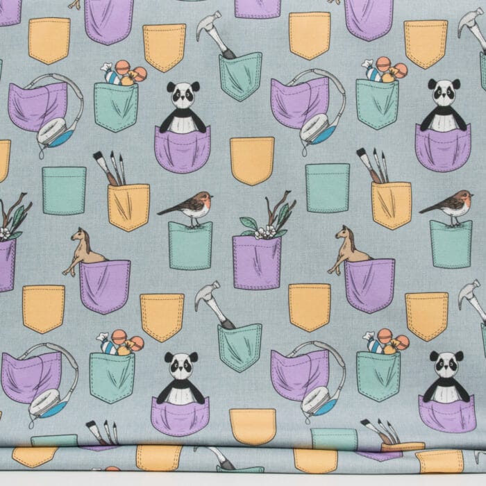 Vuorella kangaskauppa – Taskut joustocollege