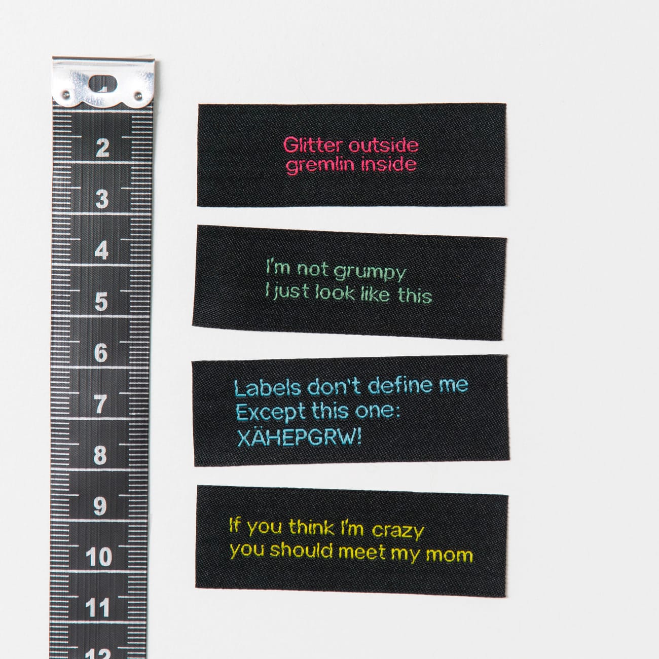 Vuorella kangaskauppa -Ompelumerkit Pretty problem