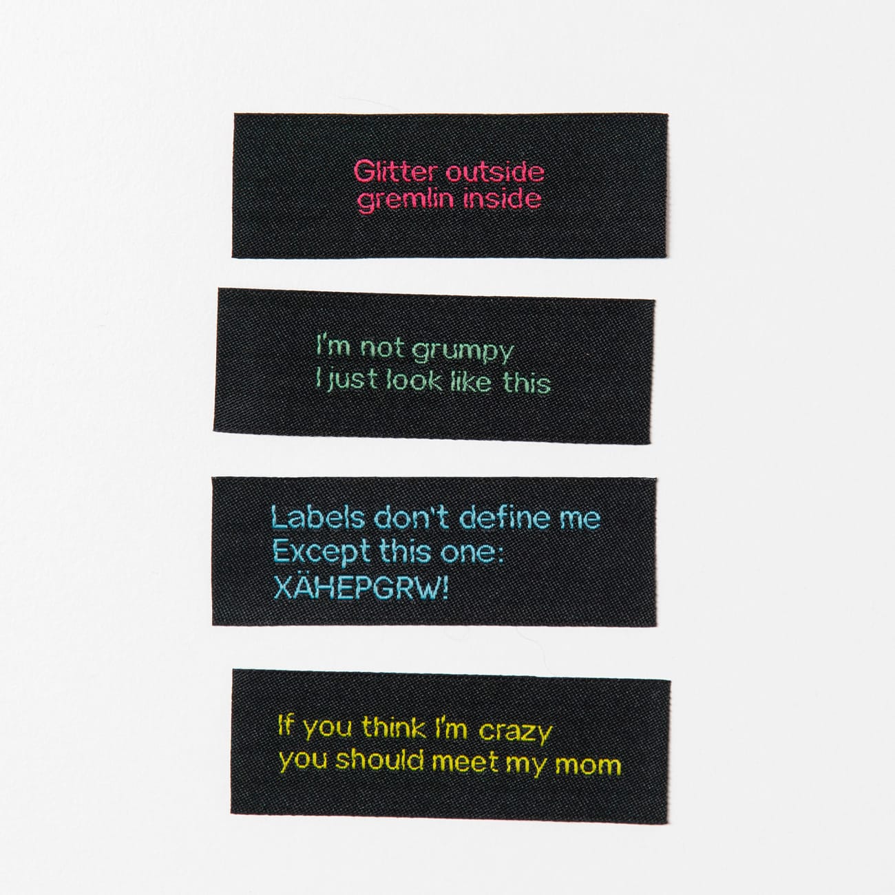 Vuorella kangaskauppa -Ompelumerkit Pretty problem