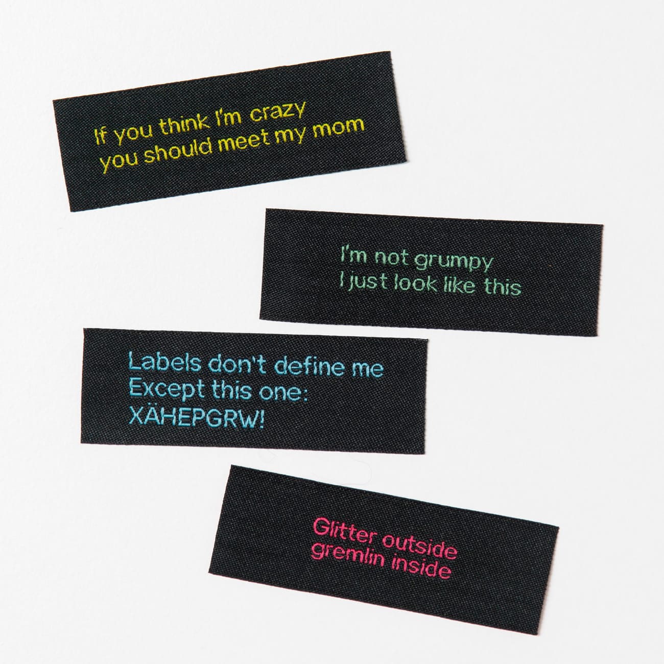 Vuorella kangaskauppa -Ompelumerkit Pretty problem